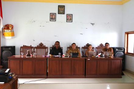 Sosialisasi Tentang Desa Percontohan Anti Korupsi Oleh Inspektorat Daerah Kab. Buleleng